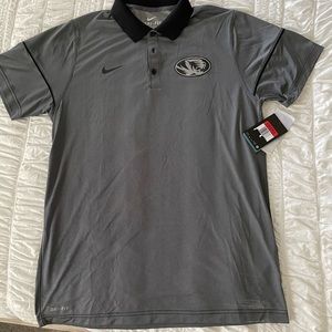 NWT MIZZOU Nike polo